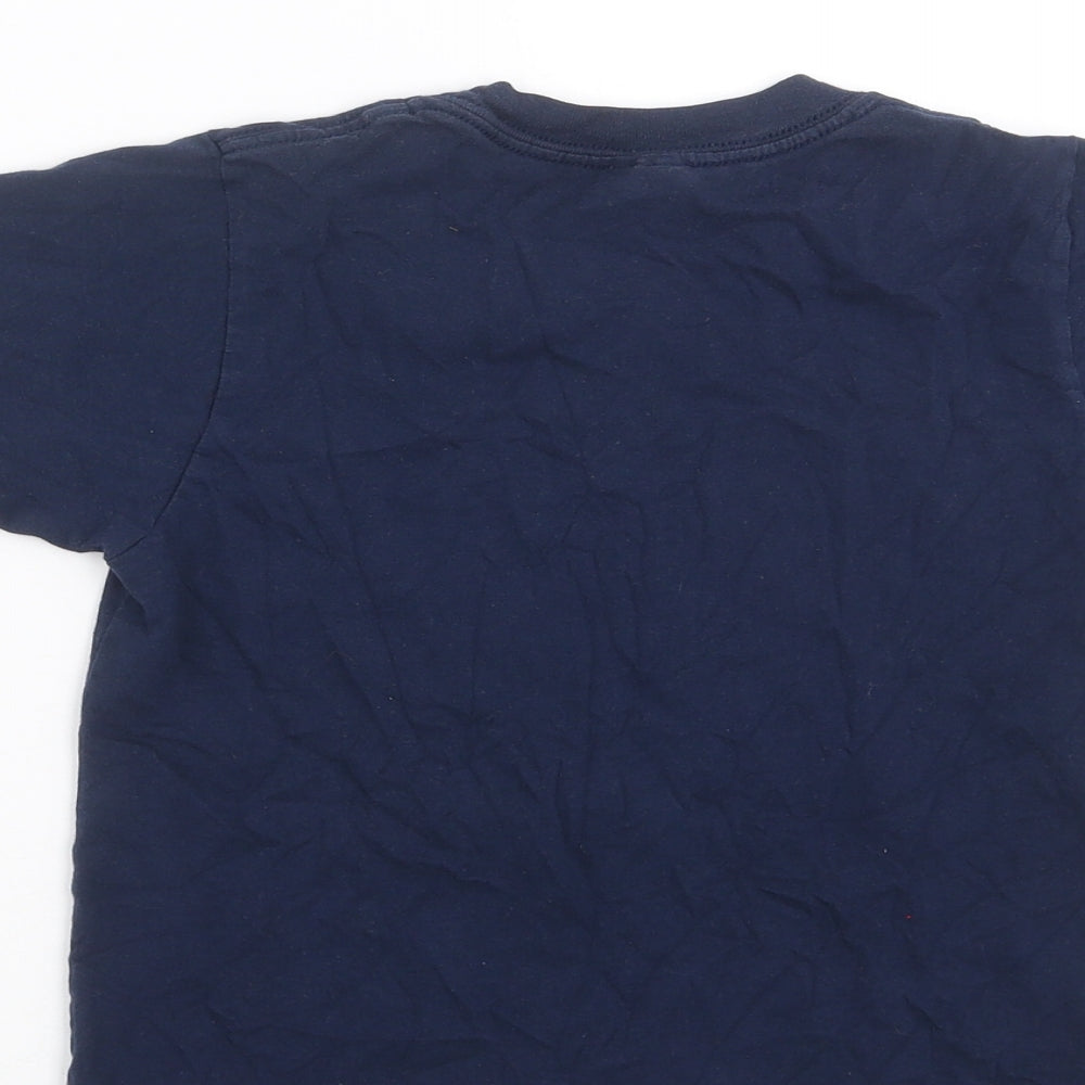 Gildan Boys Blue   Basic T-Shirt Size 5-6 Years  - budapest hungary