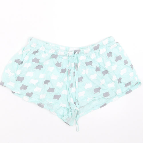 FOREVER 21 Womens Green    Sleep Shorts Size M  - Sheep Print