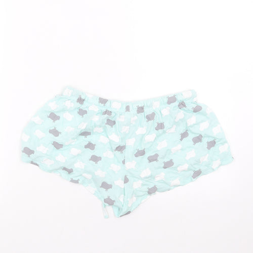 FOREVER 21 Womens Green    Sleep Shorts Size M  - Sheep Print