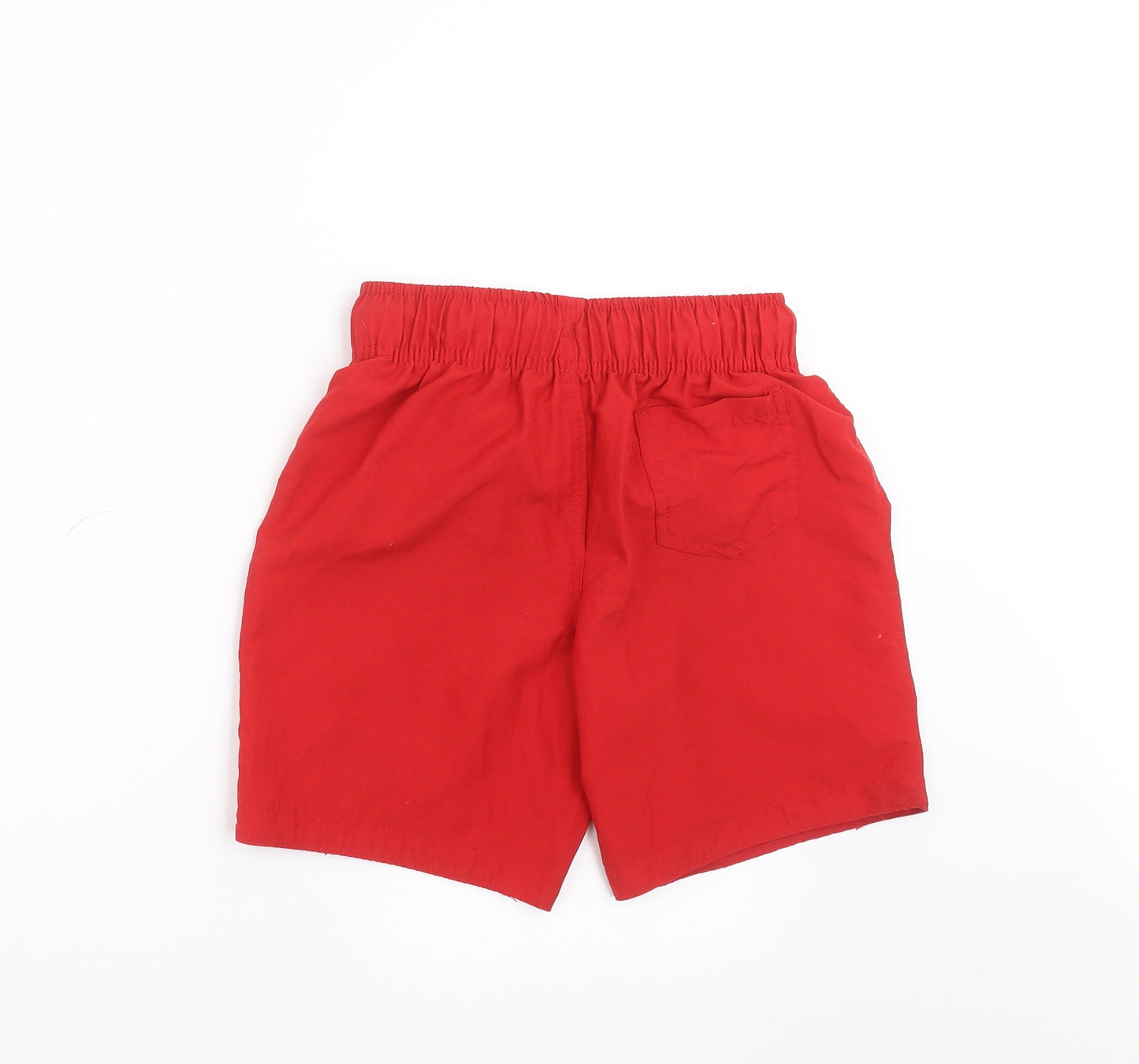Primark Boys Red   Bermuda Shorts Size 9-10 Years - swim short