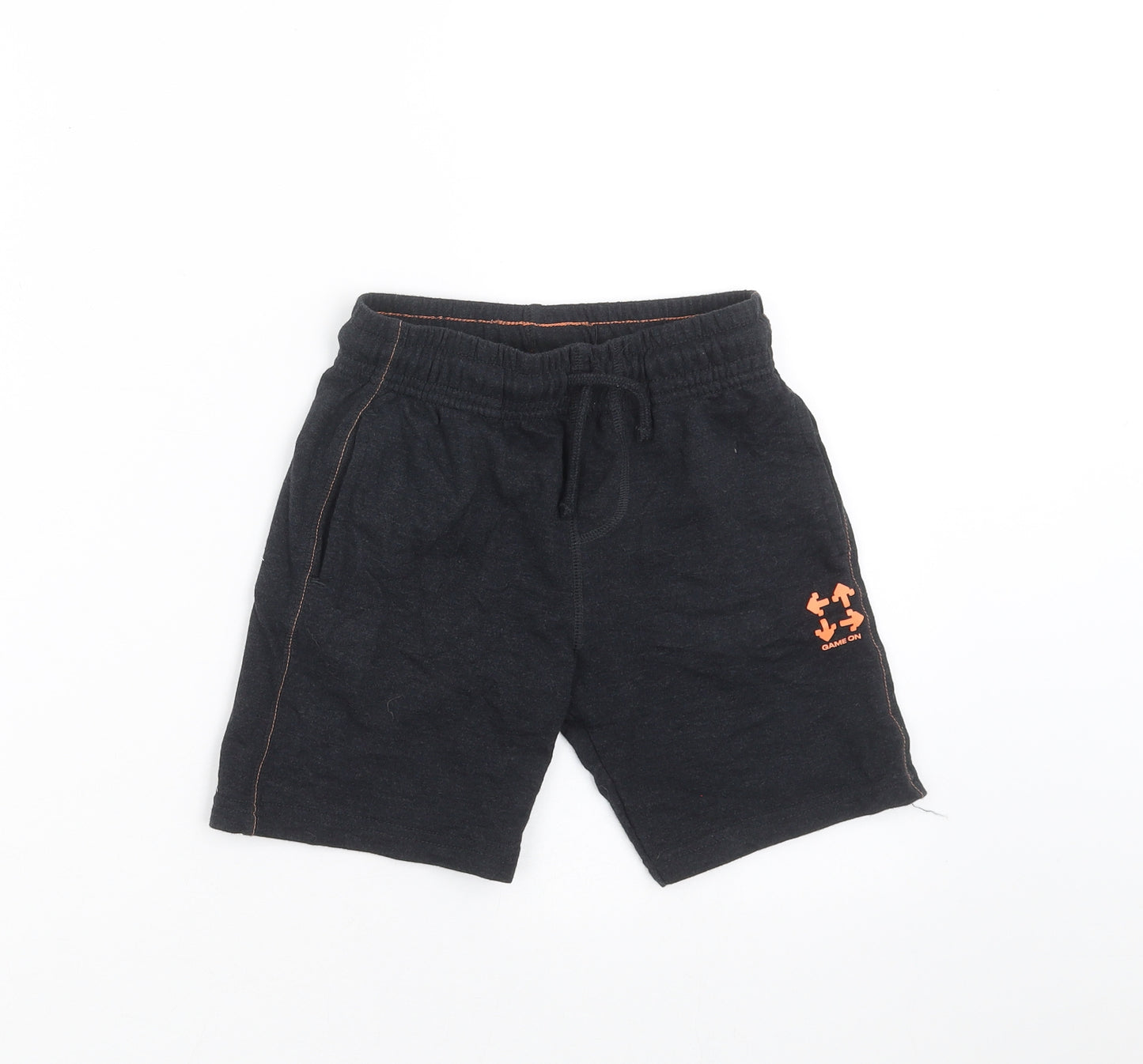 F&F Boys Grey   Sweat Shorts Size 5-6 Years