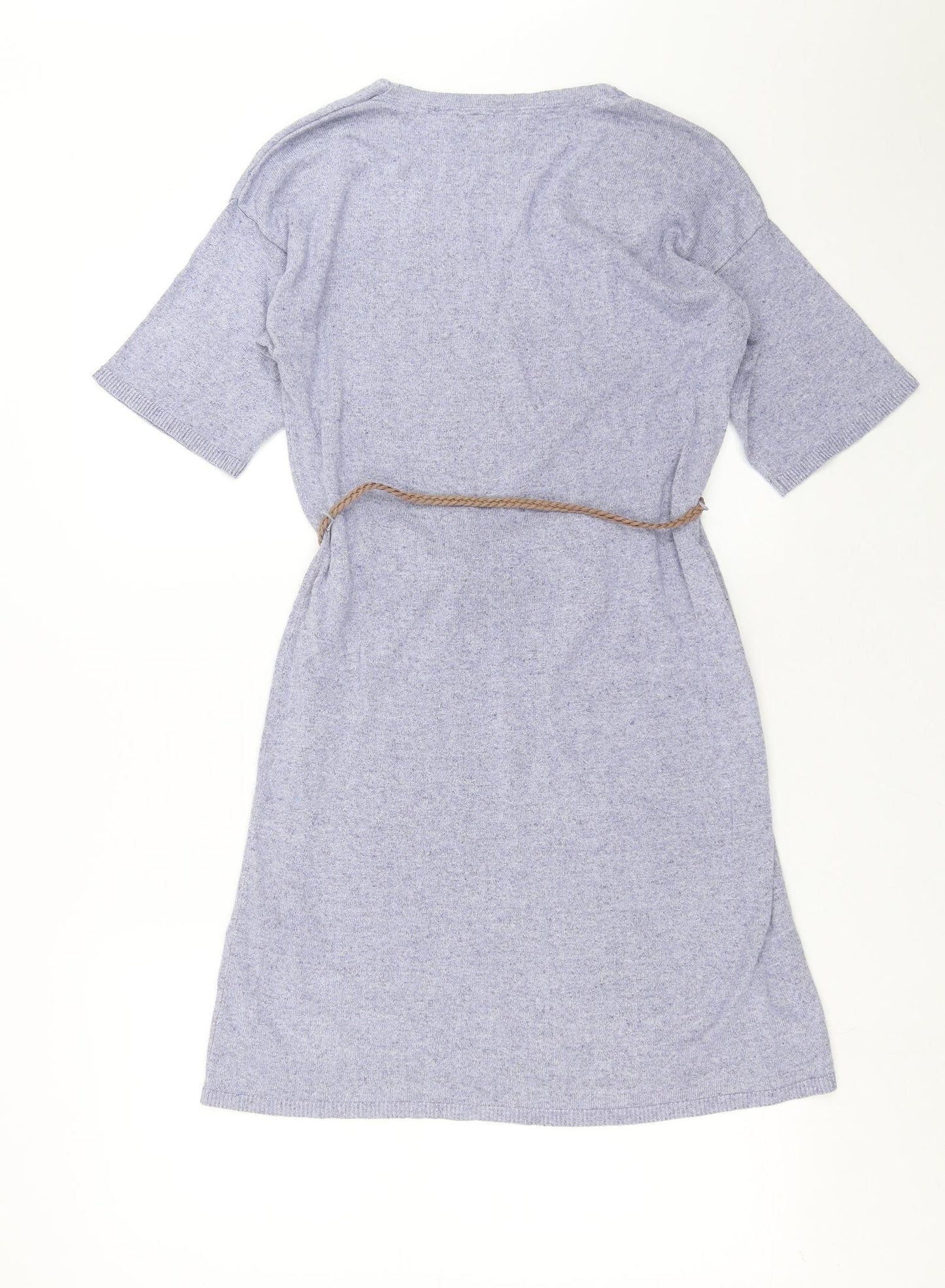 Monsoon Womens Blue  Knit Jumper Dress  Size S