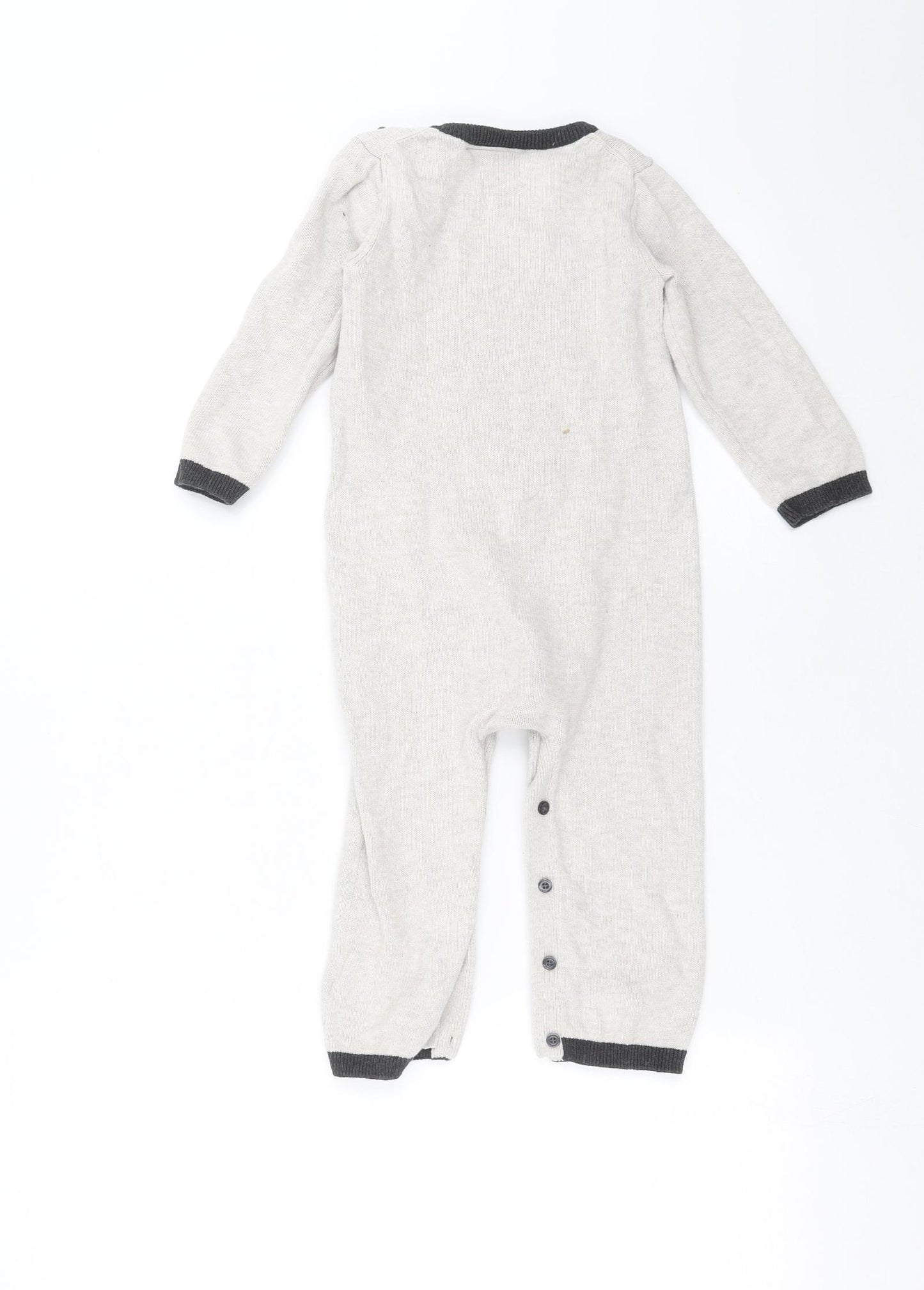 Baby gap Baby Beige  Knit Babygrow One-Piece Size 18-24 Months  - Darth Vader