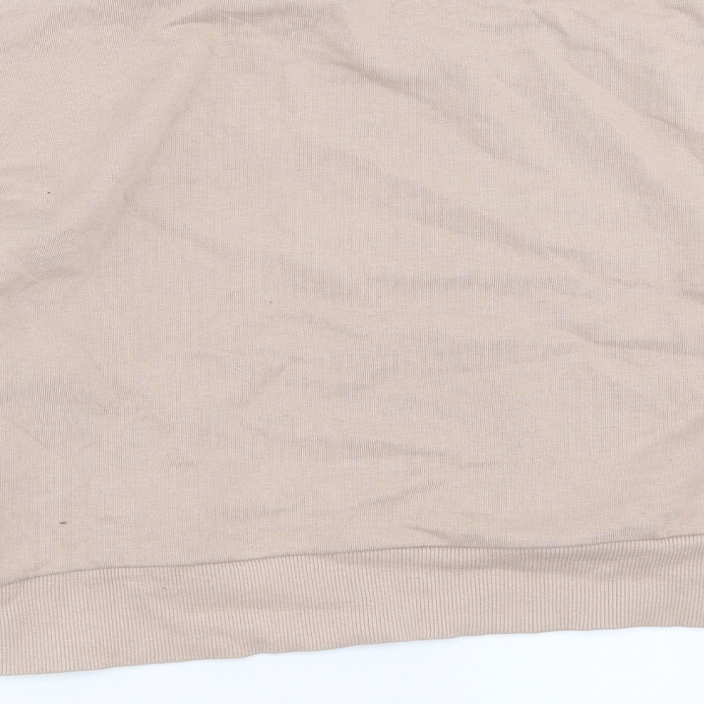 New Look Womens Beige   Pullover Sweatshirt Size 14  - cheri