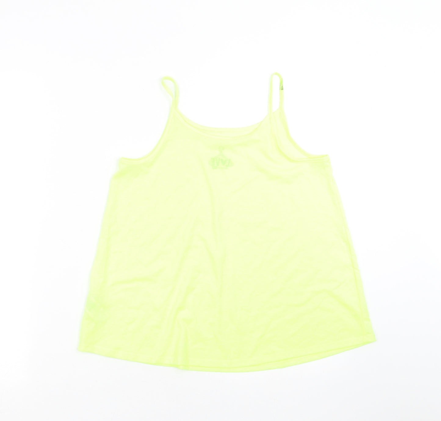 F&F Girls Green   Camisole T-Shirt Size 12-13 Years