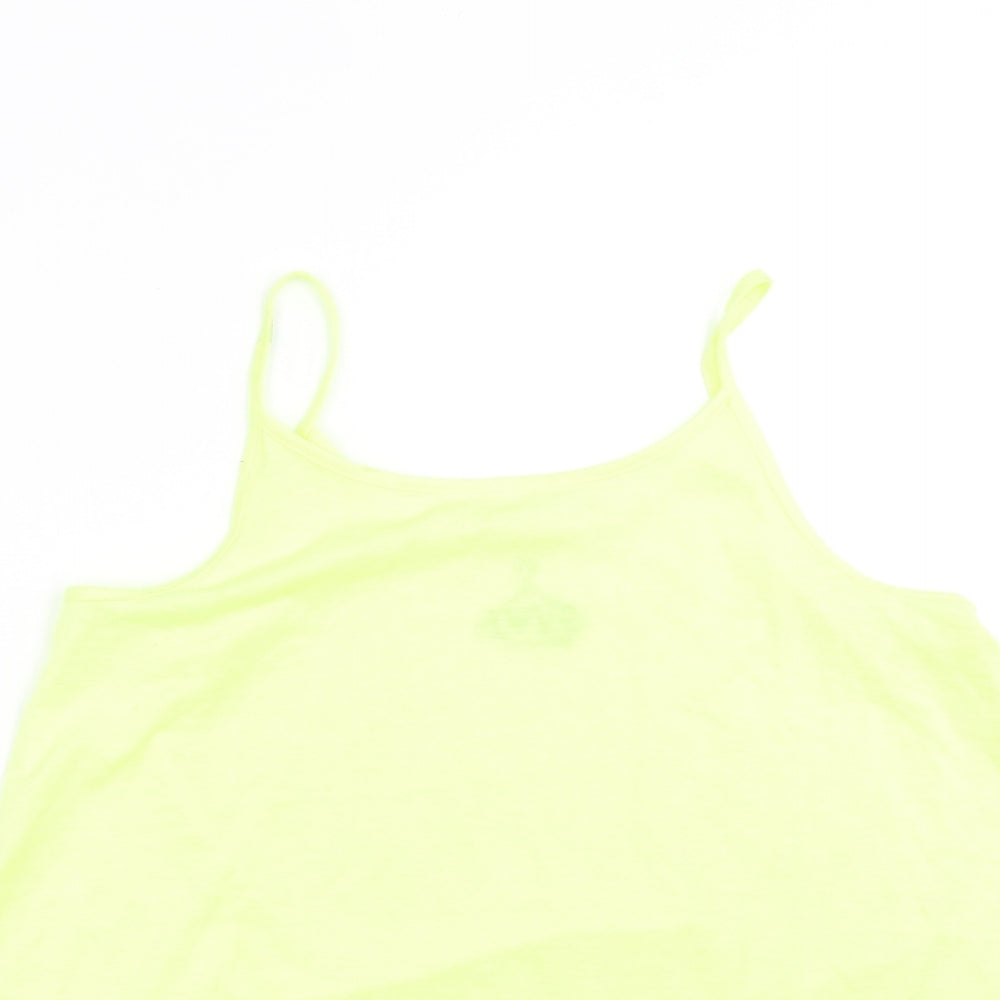 F&F Girls Green   Camisole T-Shirt Size 12-13 Years