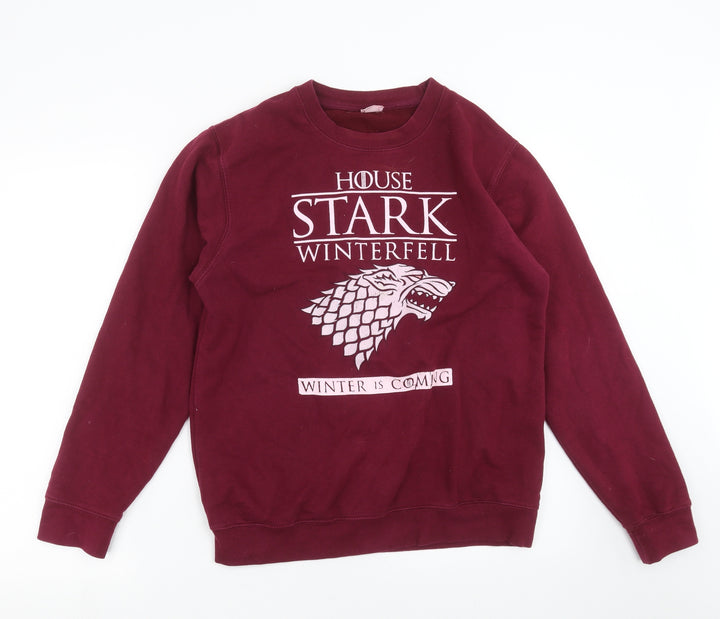 Awdis Womens Purple Pullover Sweatshirt Size M - Game of Thrones