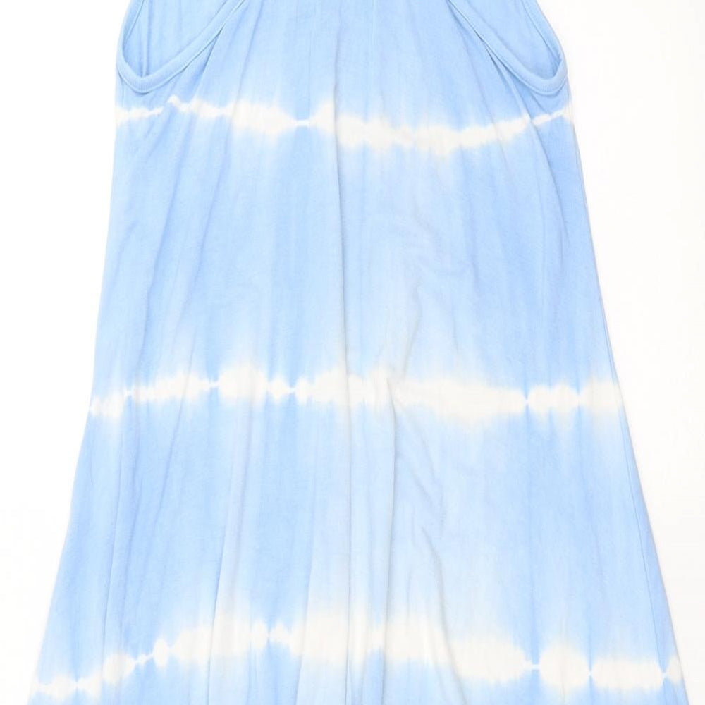 TU Girls Blue Striped  Trapeze & Swing  Size 10 Years