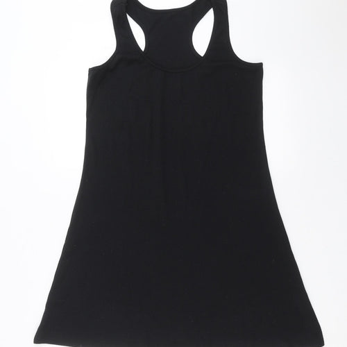 Preworn Womens Black   Tank Dress  Size L