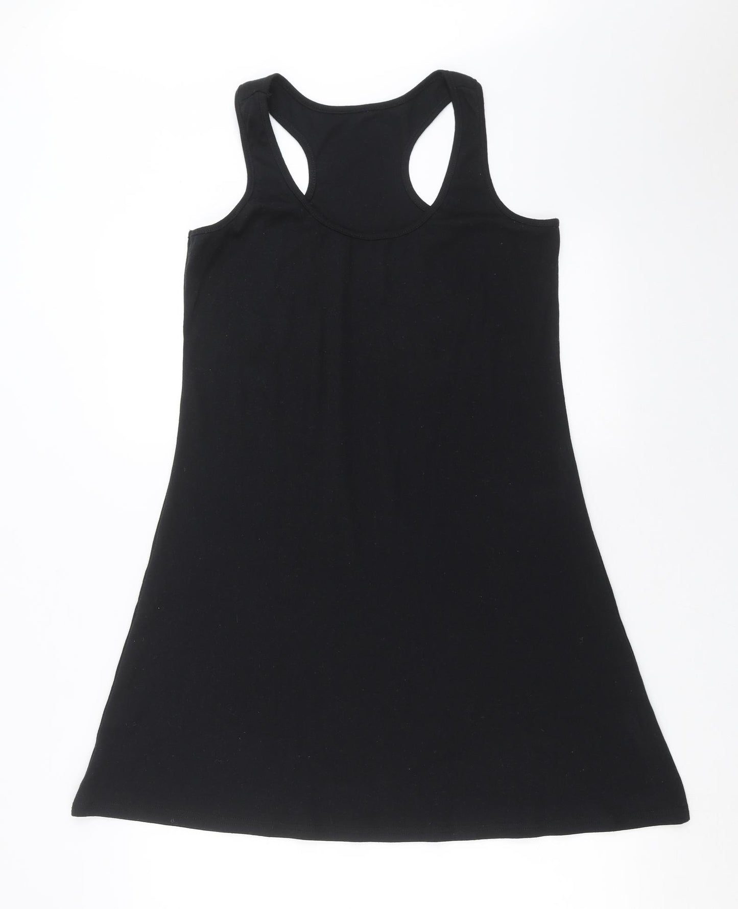 Preworn Womens Black   Tank Dress  Size L