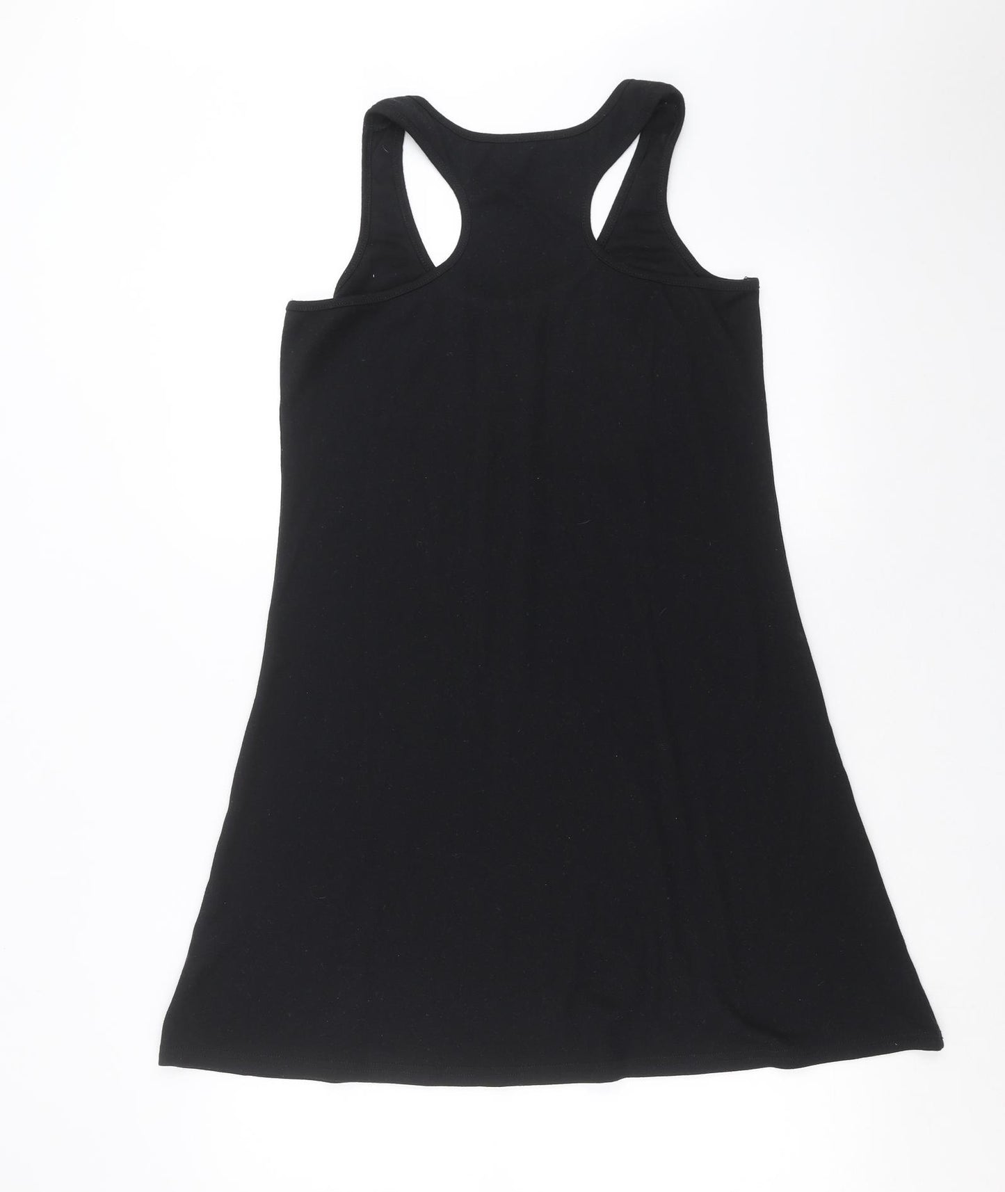 Preworn Womens Black   Tank Dress  Size L