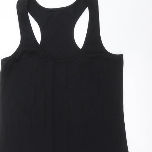 Preworn Womens Black   Tank Dress  Size L