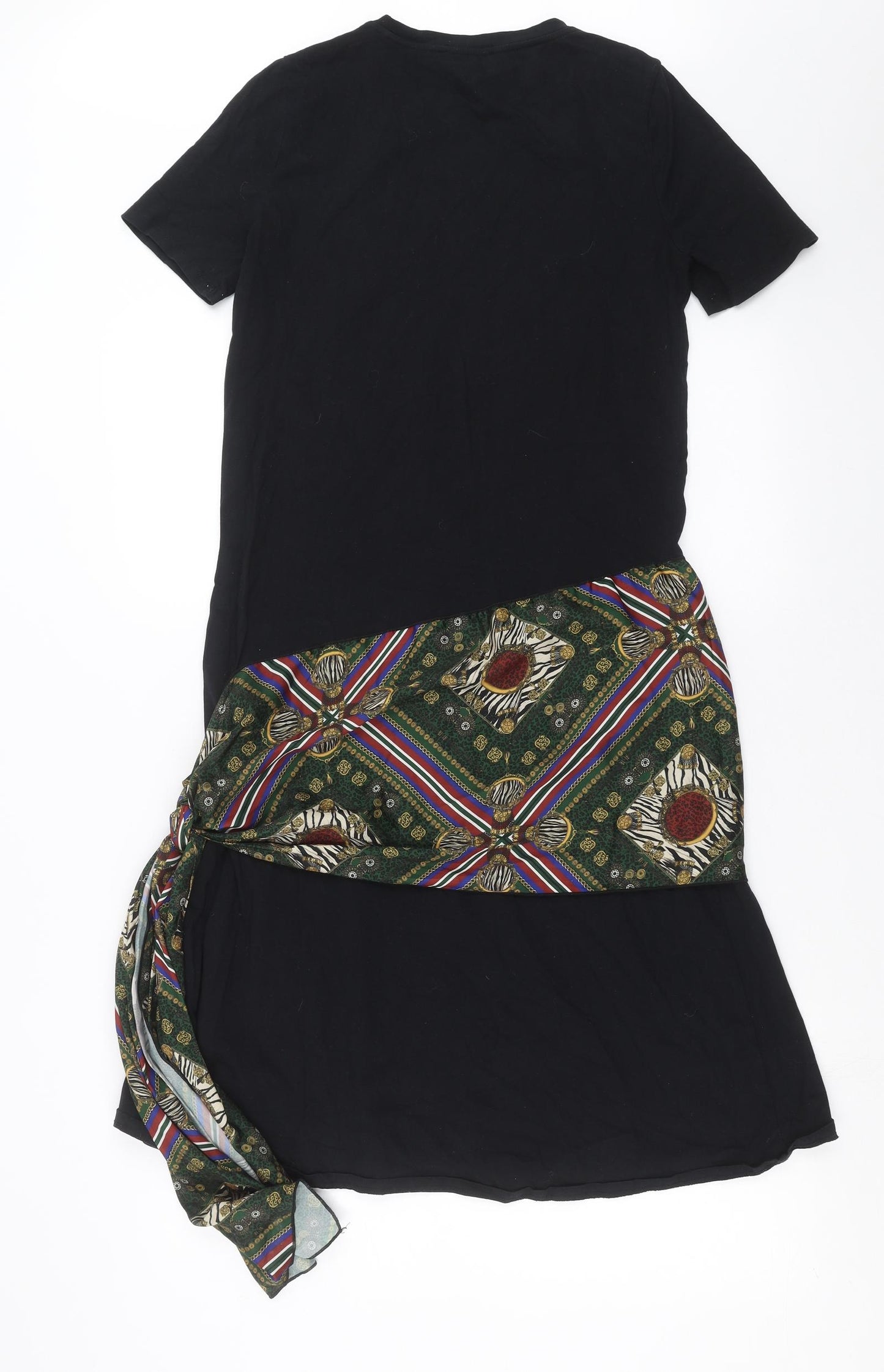 Zara Womens Black   T-Shirt Dress  Size S