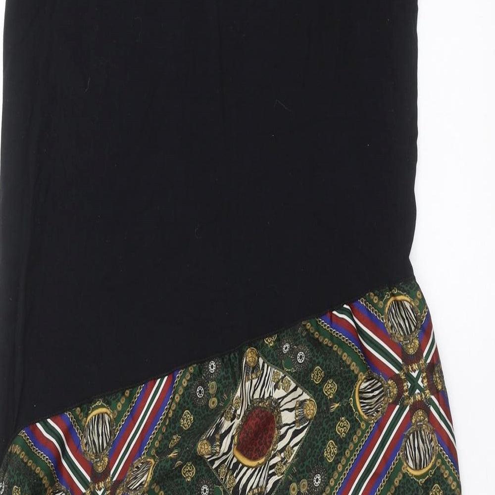 Zara Womens Black   T-Shirt Dress  Size S