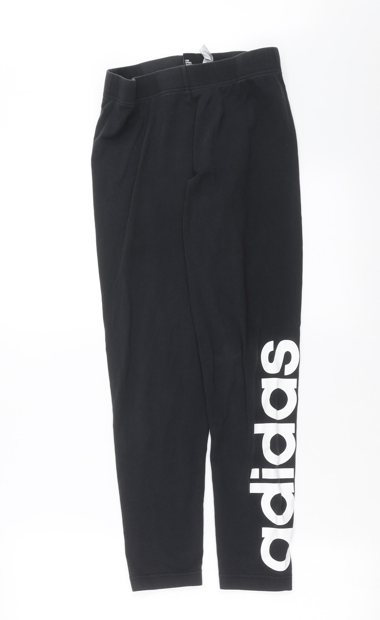 adidas Womens Black    Leggings Size M L25 in