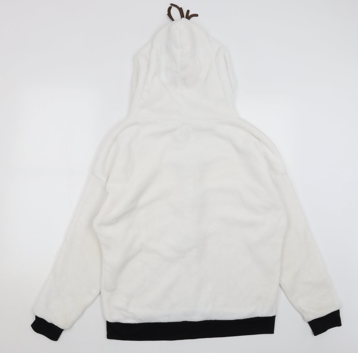 Love to Lounge Womens White   Pullover Hoodie Size L  - Olaf