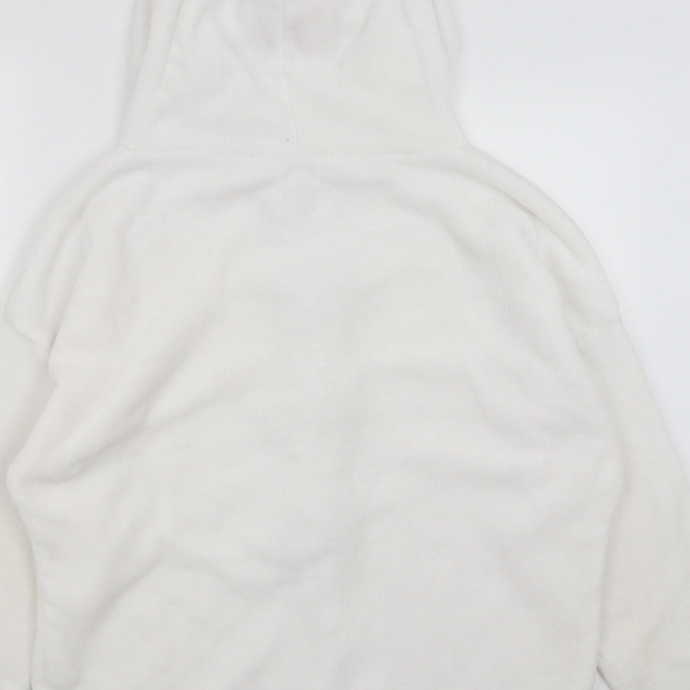 Love to Lounge Womens White   Pullover Hoodie Size L  - Olaf