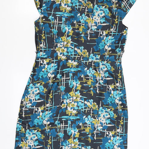 Laura Ashley Womens Blue   Pencil Dress  Size 16