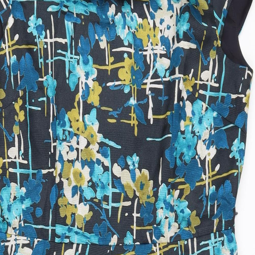 Laura Ashley Womens Blue   Pencil Dress  Size 16