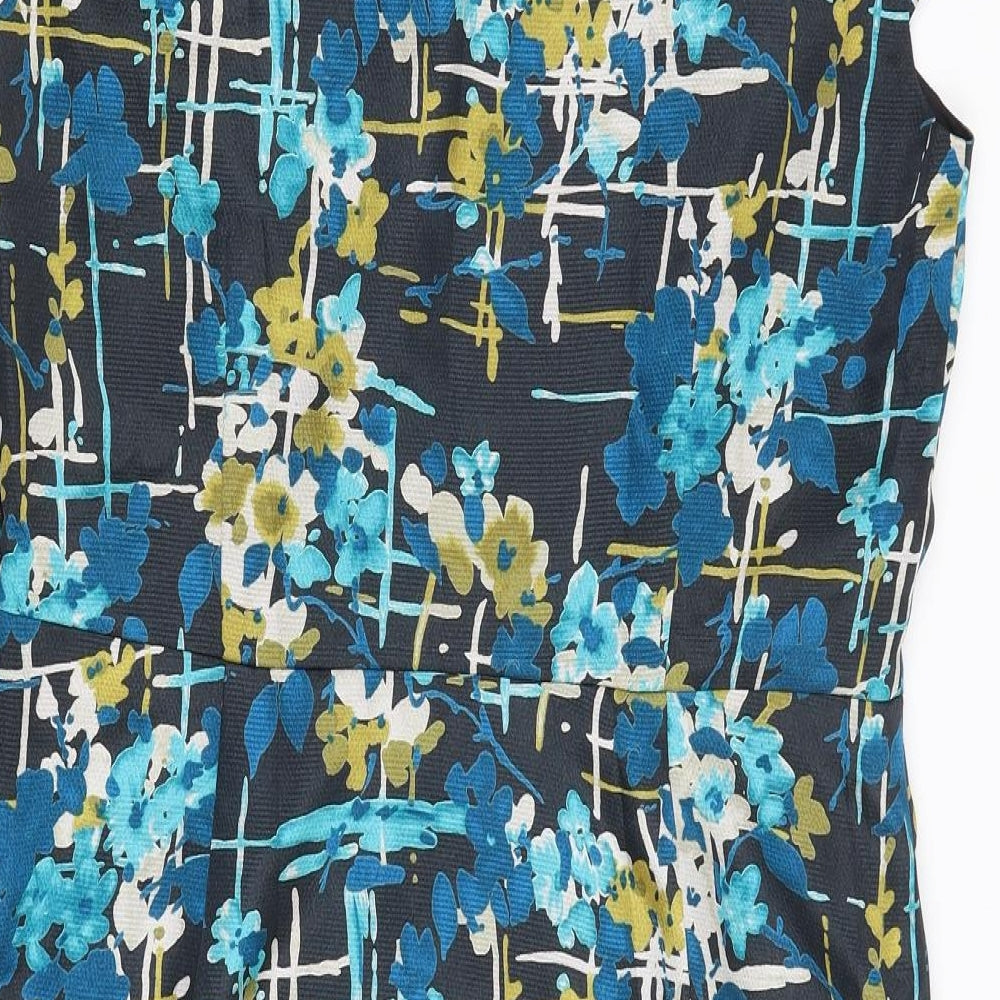 Laura Ashley Womens Blue   Pencil Dress  Size 16