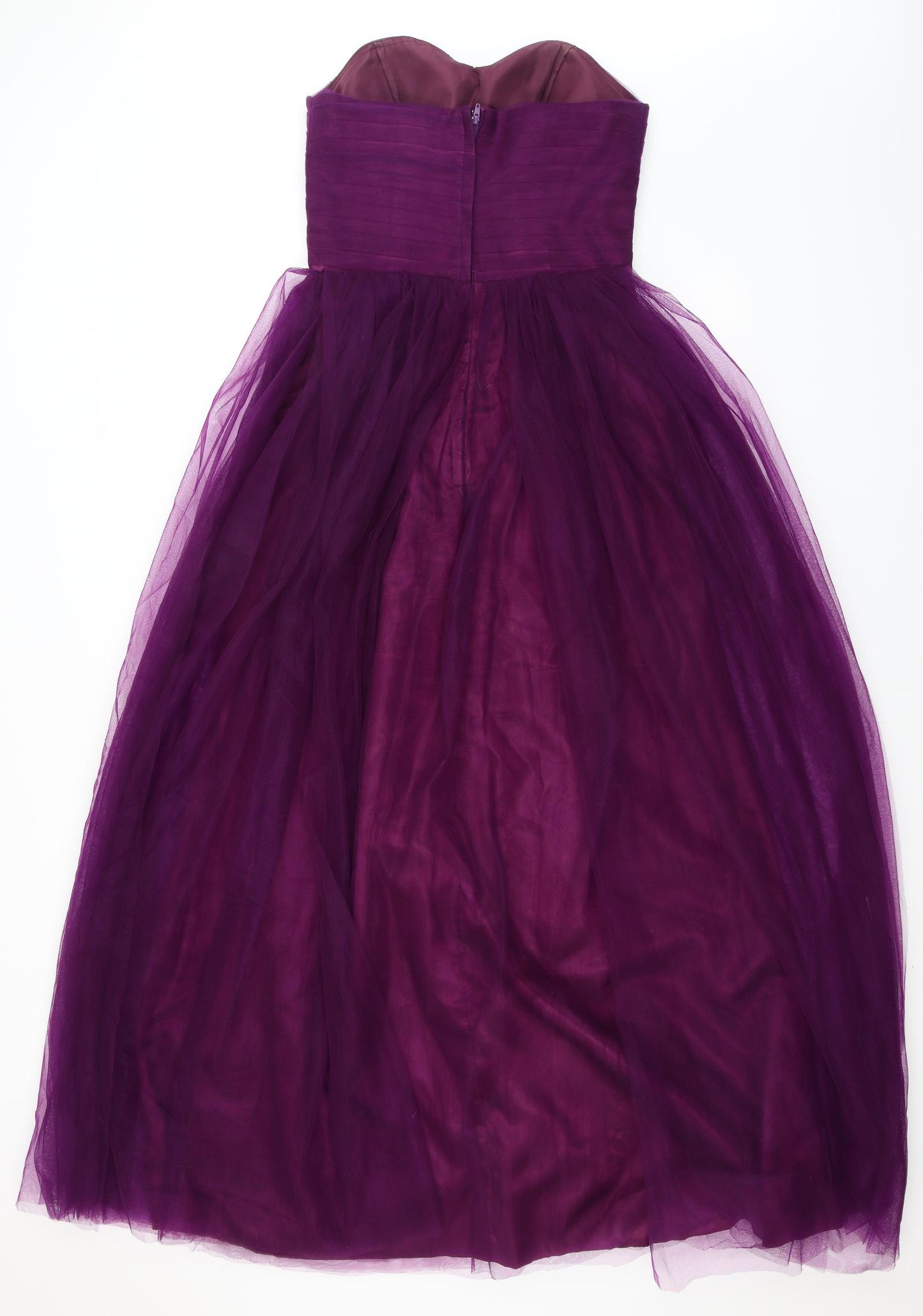 Preworn Womens Purple   Ball Gown  Size 10