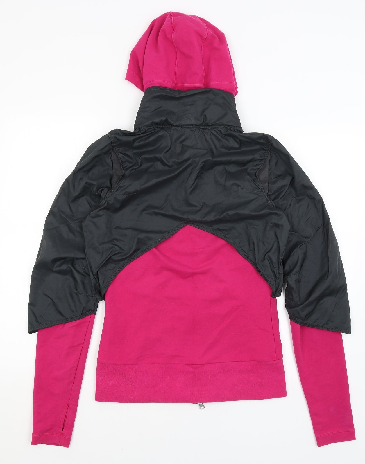 Nike Womens Pink   Full Zip Hoodie Size M