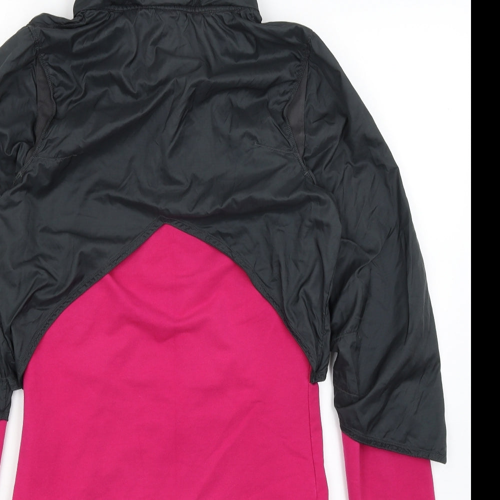 Nike Womens Pink   Full Zip Hoodie Size M