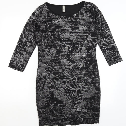 Tink & Funk Womens Black   Pencil Dress  Size M