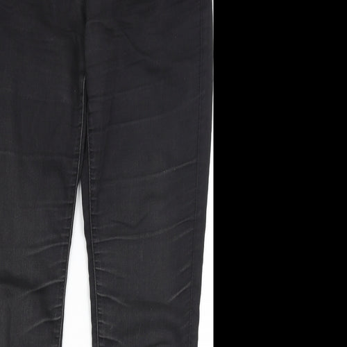 M&S Womens Black   Jegging Jeans Size 12 L28 in
