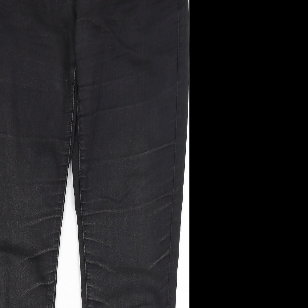 M&S Womens Black   Jegging Jeans Size 12 L28 in