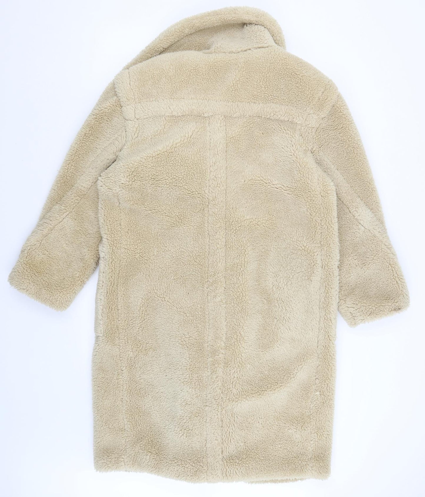 Urban Bliss Womens Beige   Overcoat Coat Size L