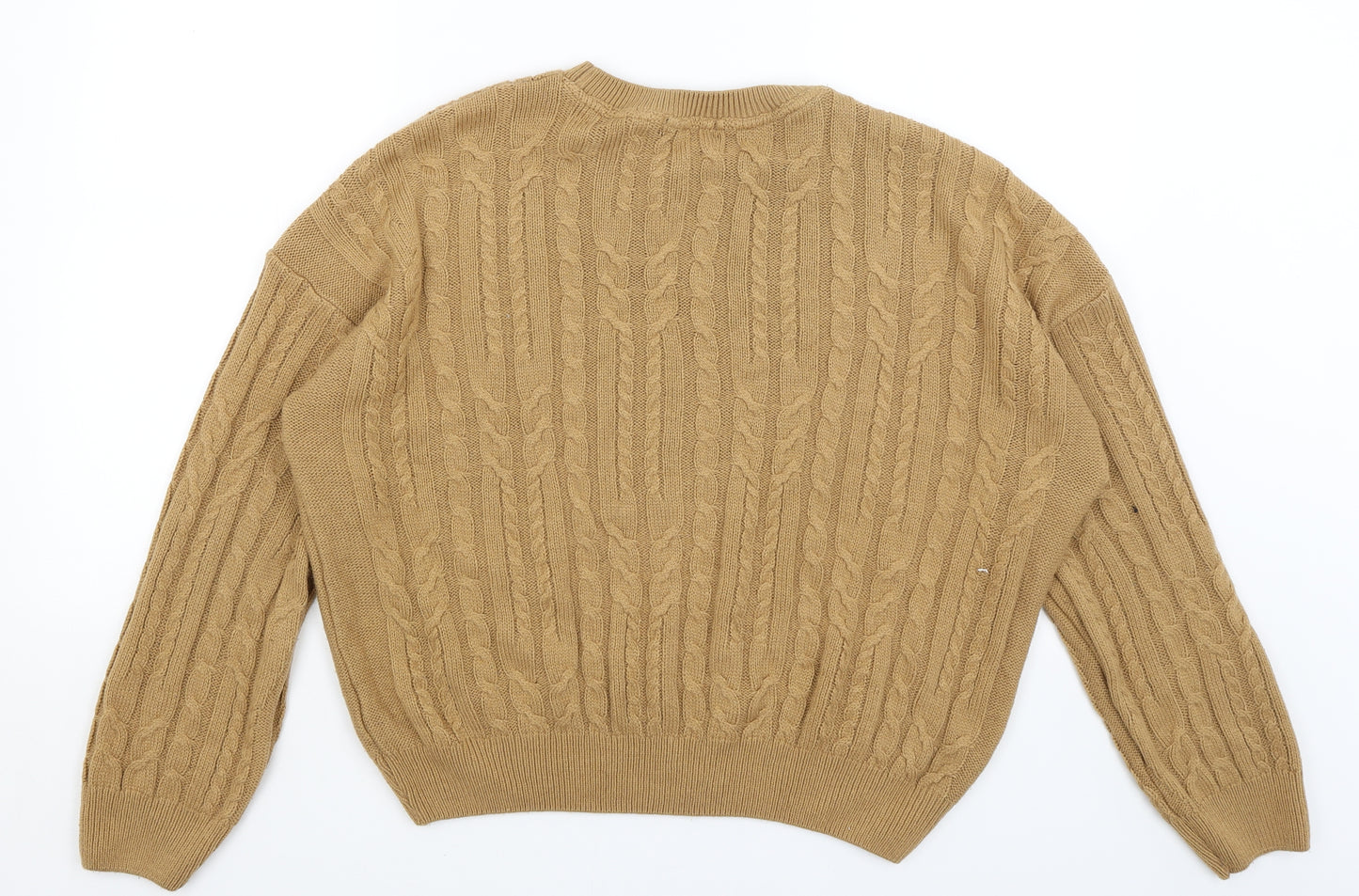 Boohoo Womens Brown   Pullover Jumper Size 24