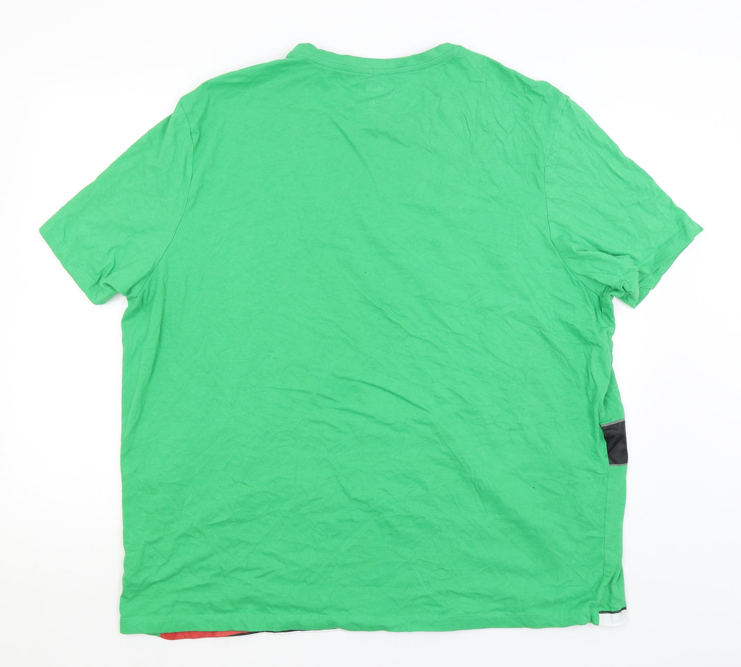 F&F Mens Green    T-Shirt Size 3XL  - Elf