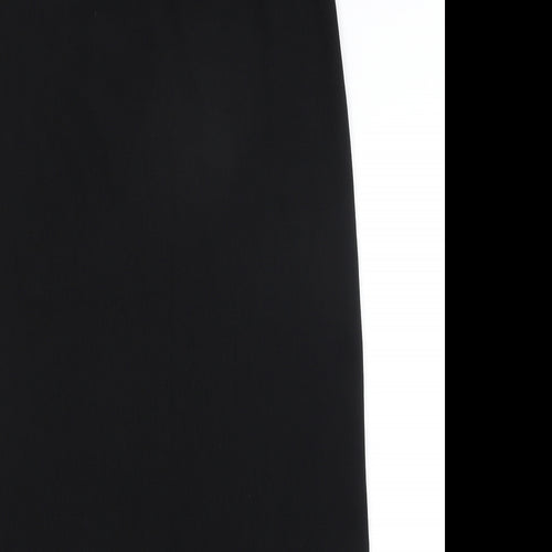 Preworn Womens Black   A-Line Skirt Size 16