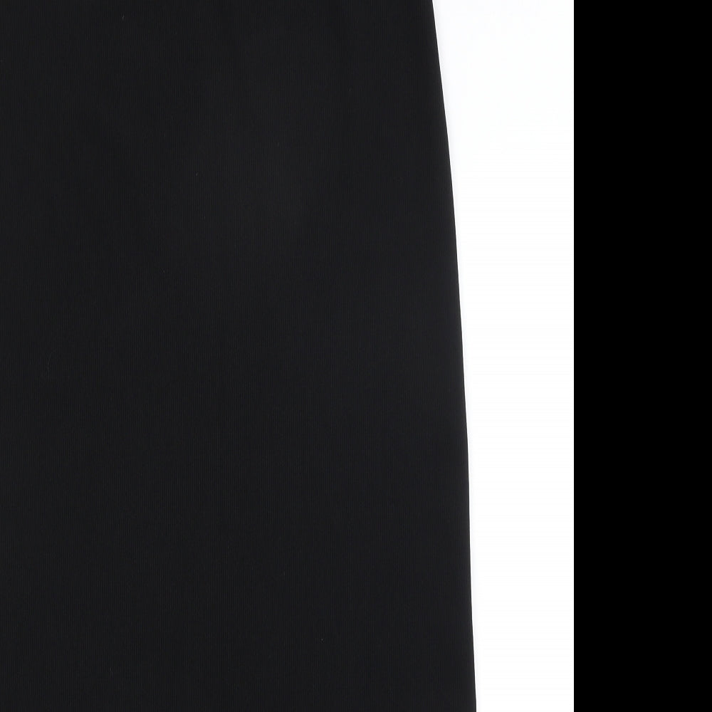 Preworn Womens Black   A-Line Skirt Size 16