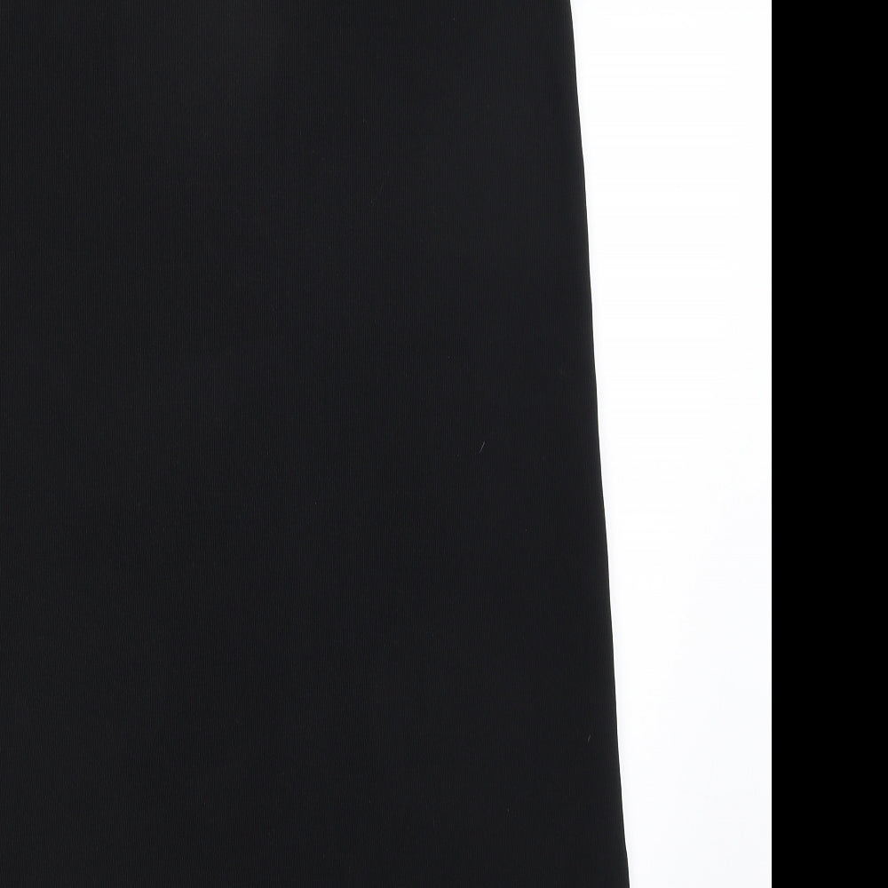Preworn Womens Black   A-Line Skirt Size 16