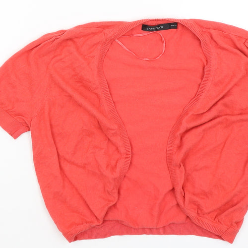 Portmans Womens Red   Cardigan Jumper Size S