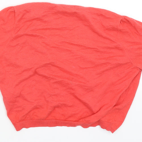 Portmans Womens Red   Cardigan Jumper Size S