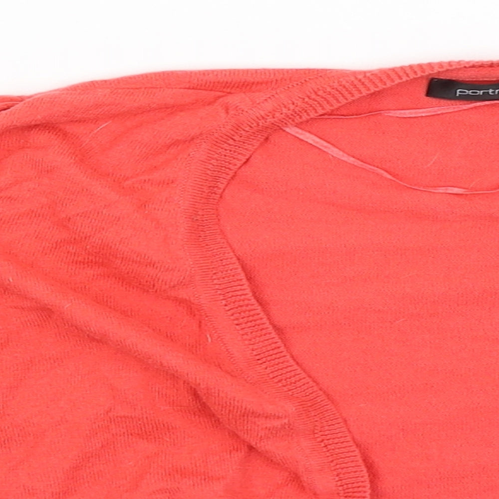 Portmans Womens Red   Cardigan Jumper Size S