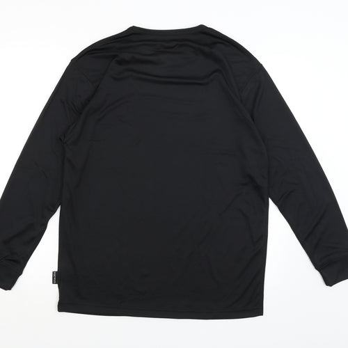 Portwest Mens Black   Basic T-Shirt Size L