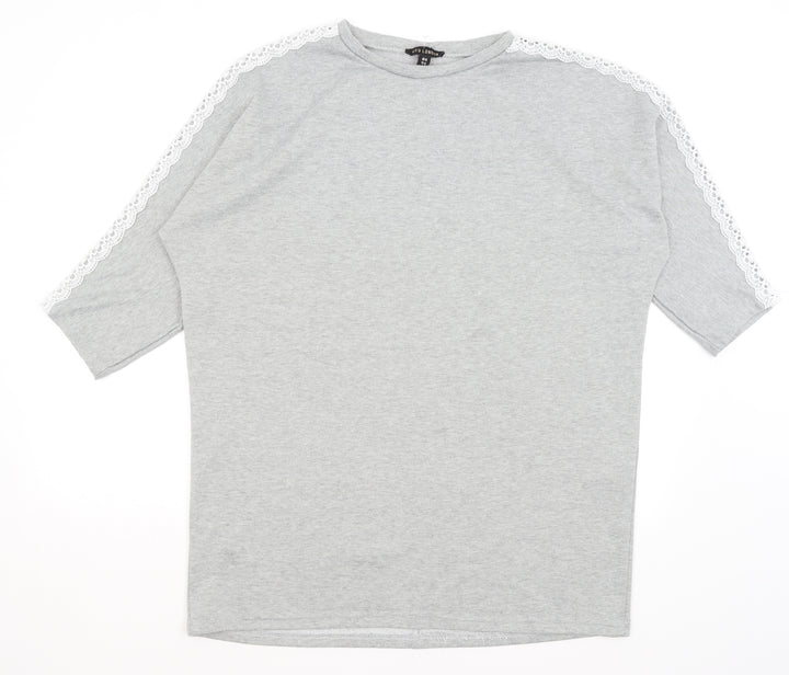QED London Womens Grey Pullover Jumper Size M