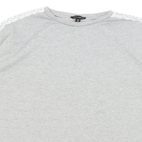 QED London Womens Grey   Pullover Jumper Size M