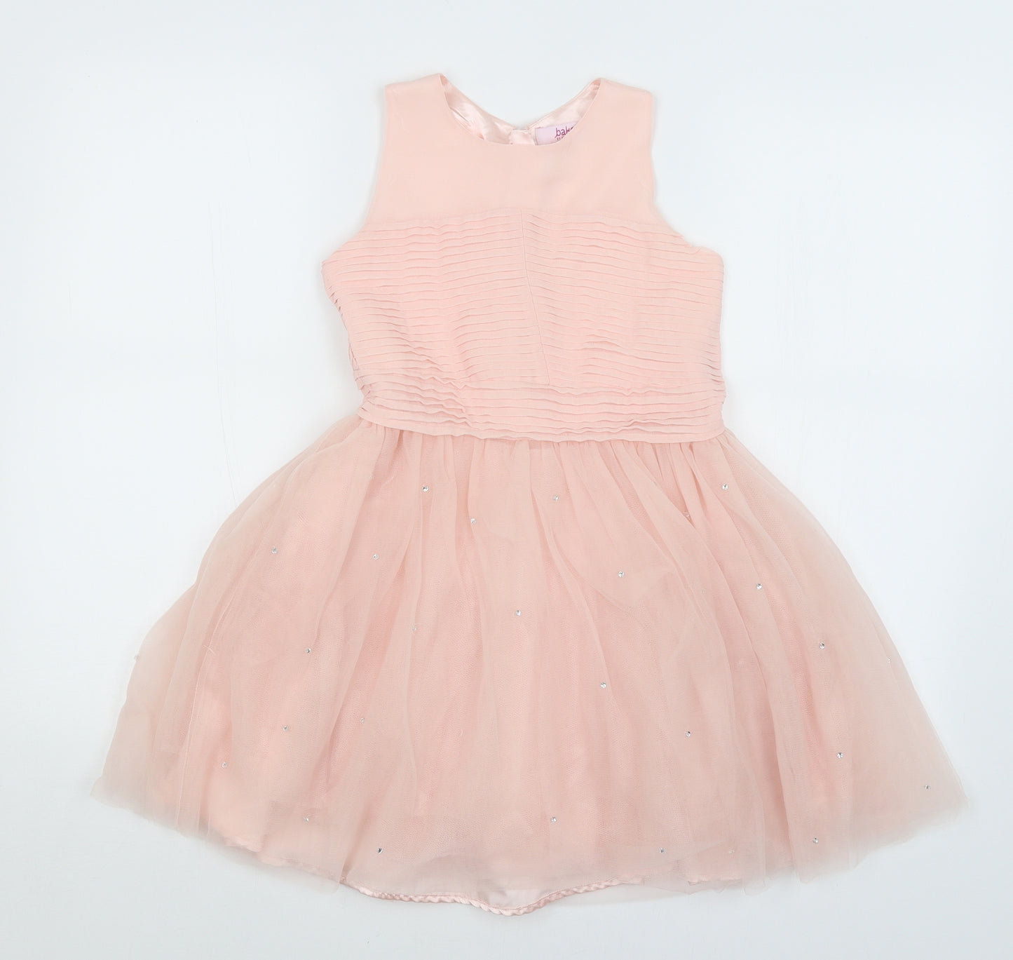 Ted Baker Girls Pink   Tutu Dress  Size 9 Years
