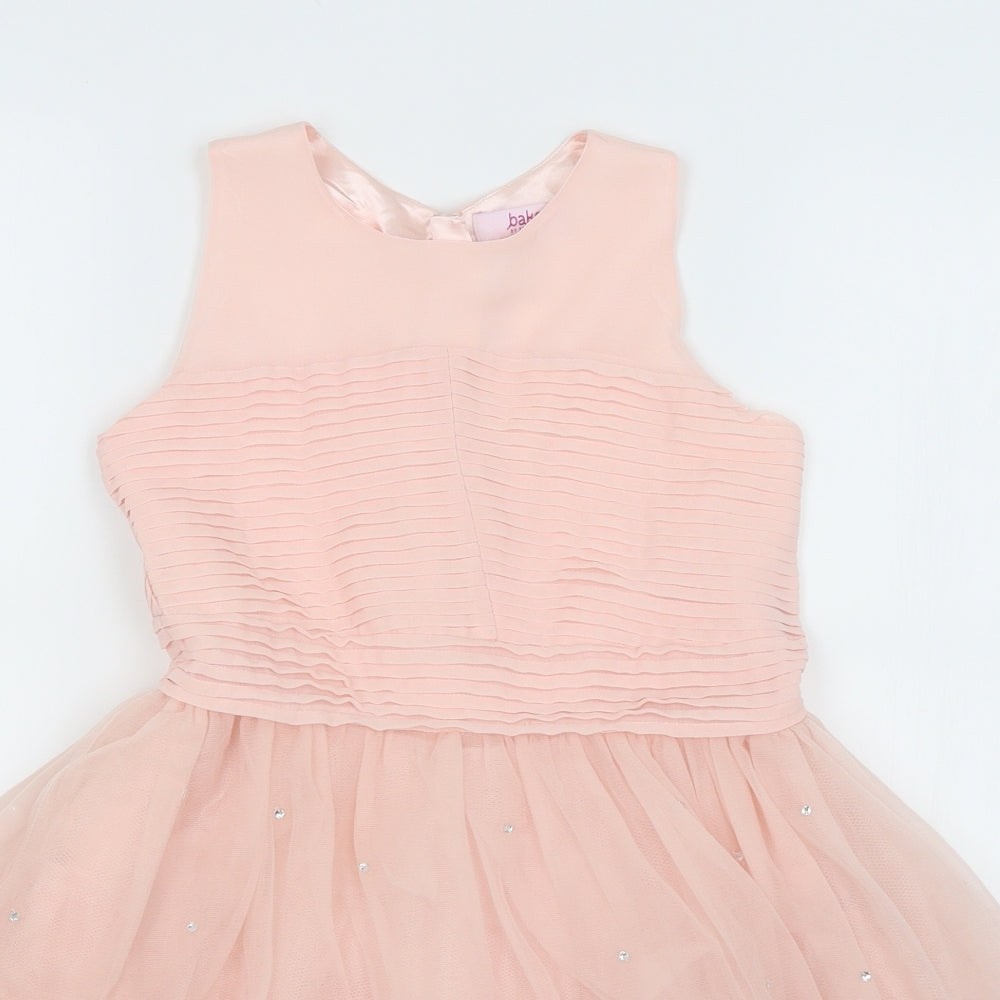 Ted Baker Girls Pink   Tutu Dress  Size 9 Years
