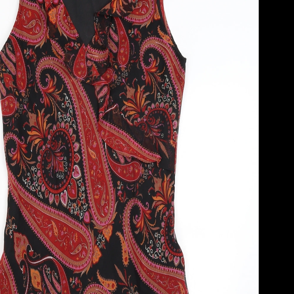 E-vie Womens Black Paisley  Mermaid  Size 12