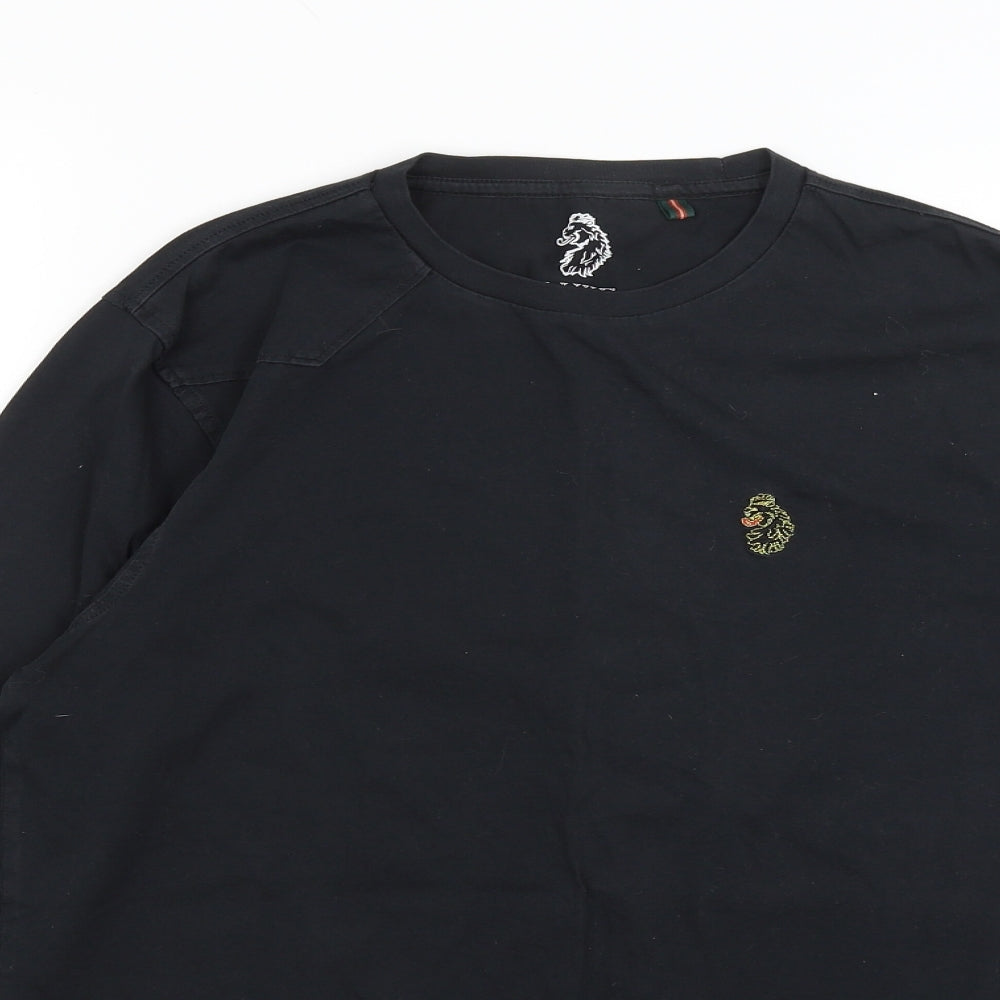 Luke Sport Mens Black    T-Shirt Size S