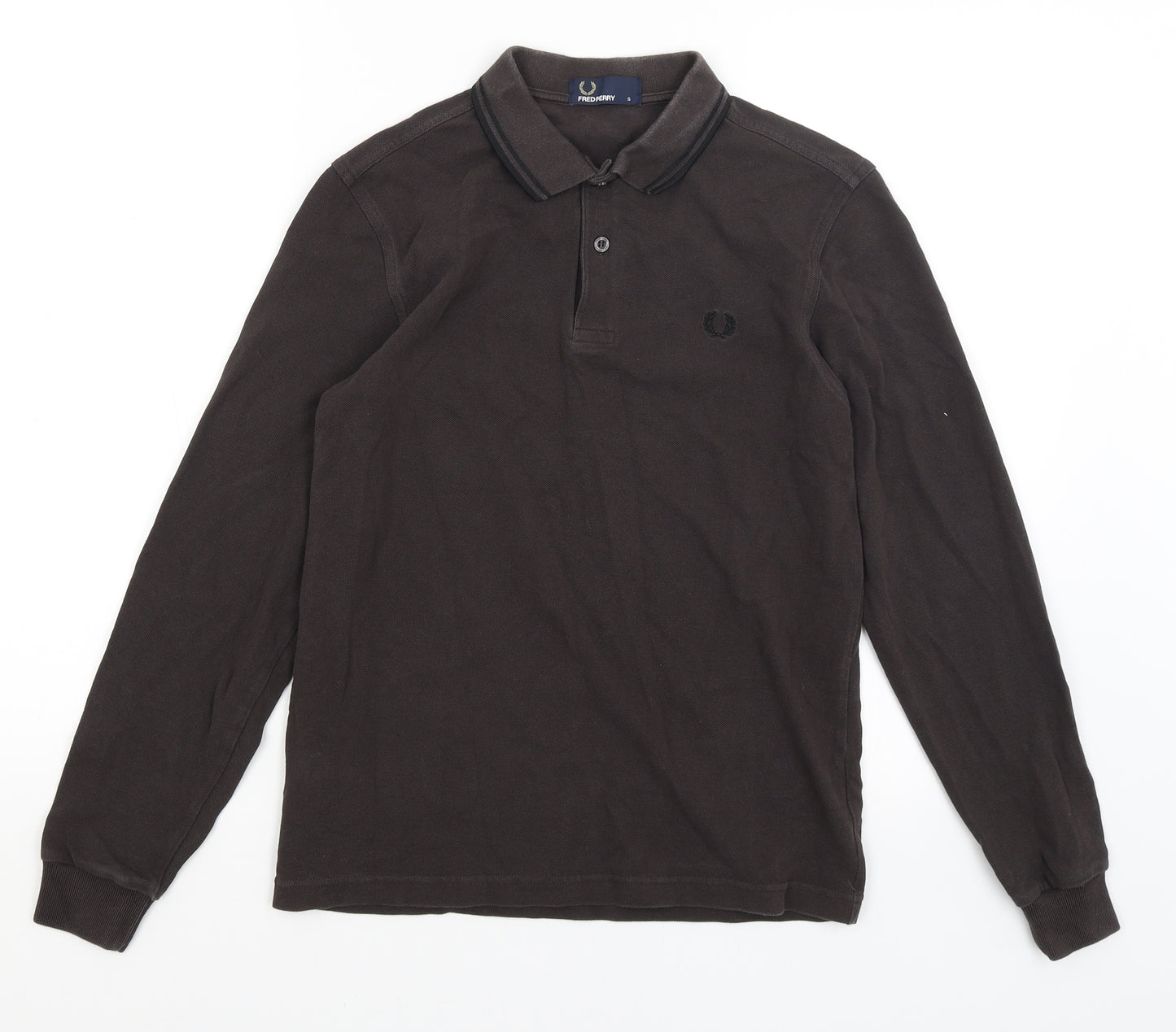 Fred Perry Mens Brown    Polo Size S