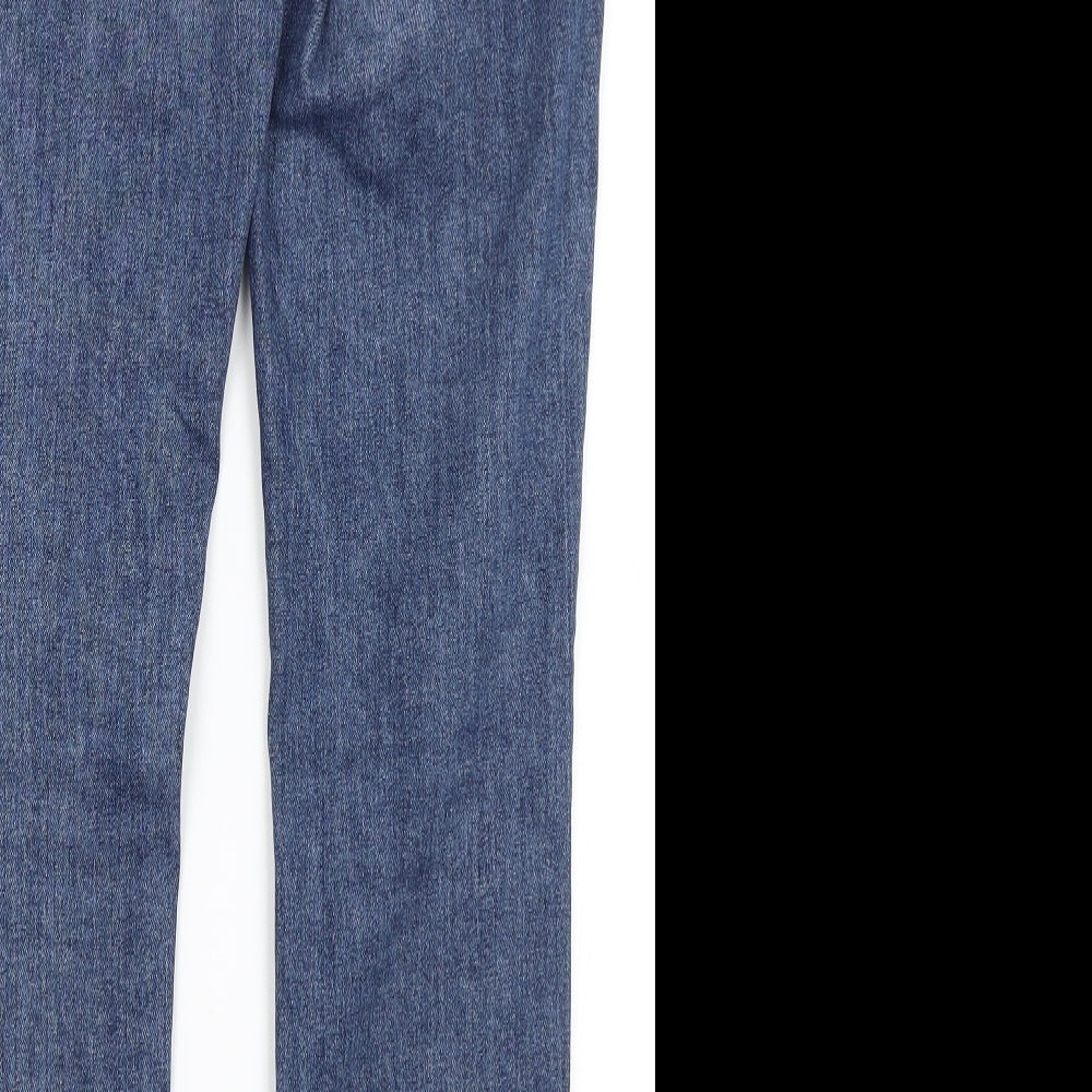 NEXT Womens Blue   Skinny Jeans Size 14 L29 in