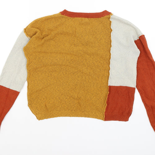 Yes Lola Womens Brown   Pullover Jumper Size S