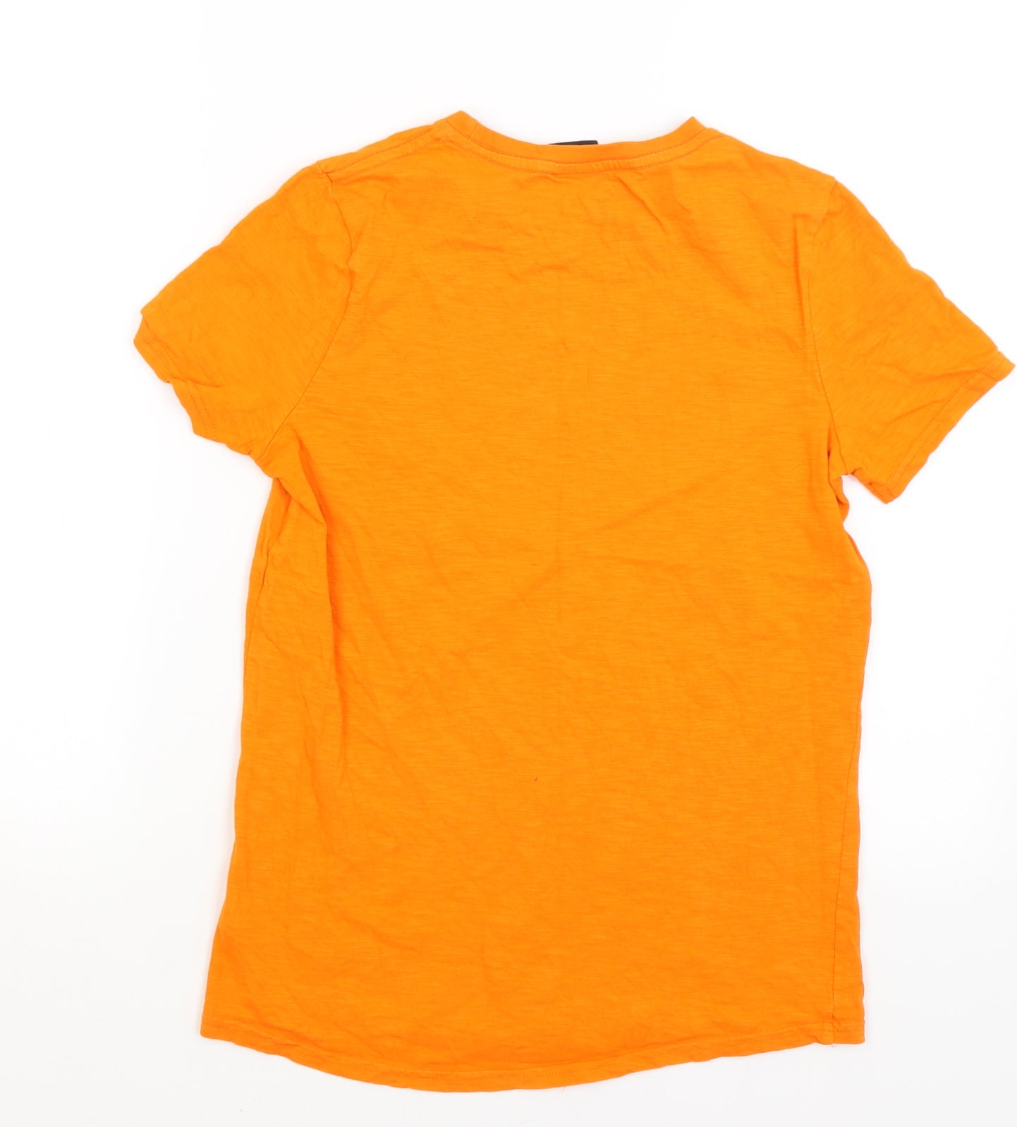 Tesco Boys Orange   Basic T-Shirt Size 11-12 Years  - Star Wars